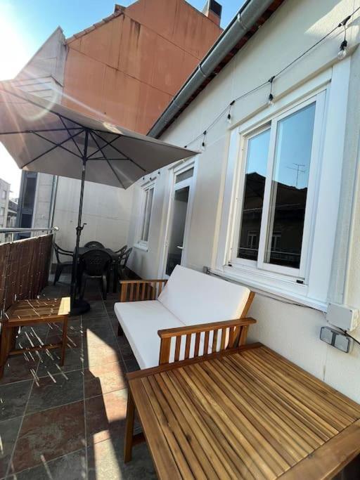 Atico Vintage Con Terraza Apartamento Vigo Exterior foto