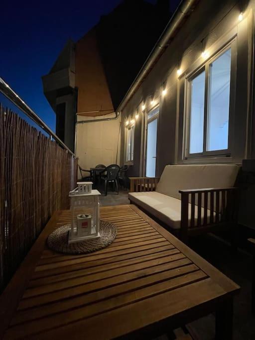 Atico Vintage Con Terraza Apartamento Vigo Exterior foto