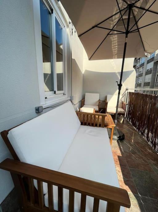 Atico Vintage Con Terraza Apartamento Vigo Exterior foto